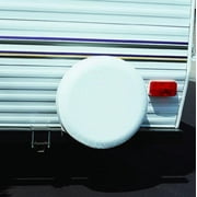 Adco White Tire Cover- E