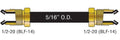 5/16X72'PA Steel Lines T.
