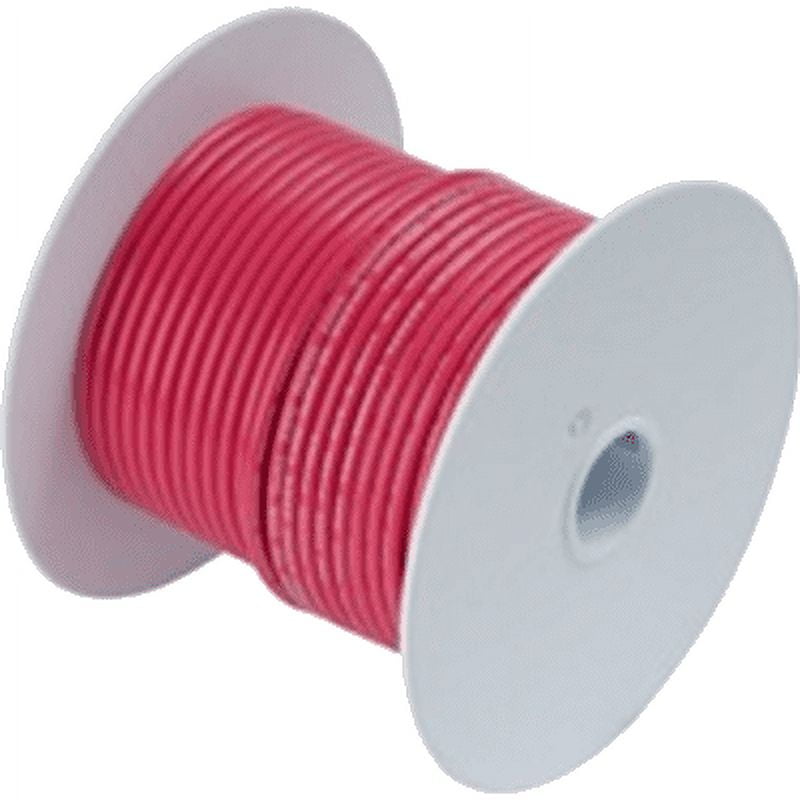 ANCOR 114510 2 Gauge 100' Red Tinned Copper Electrical Wire