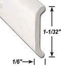 Non Flat Trim Blk 8' Ea