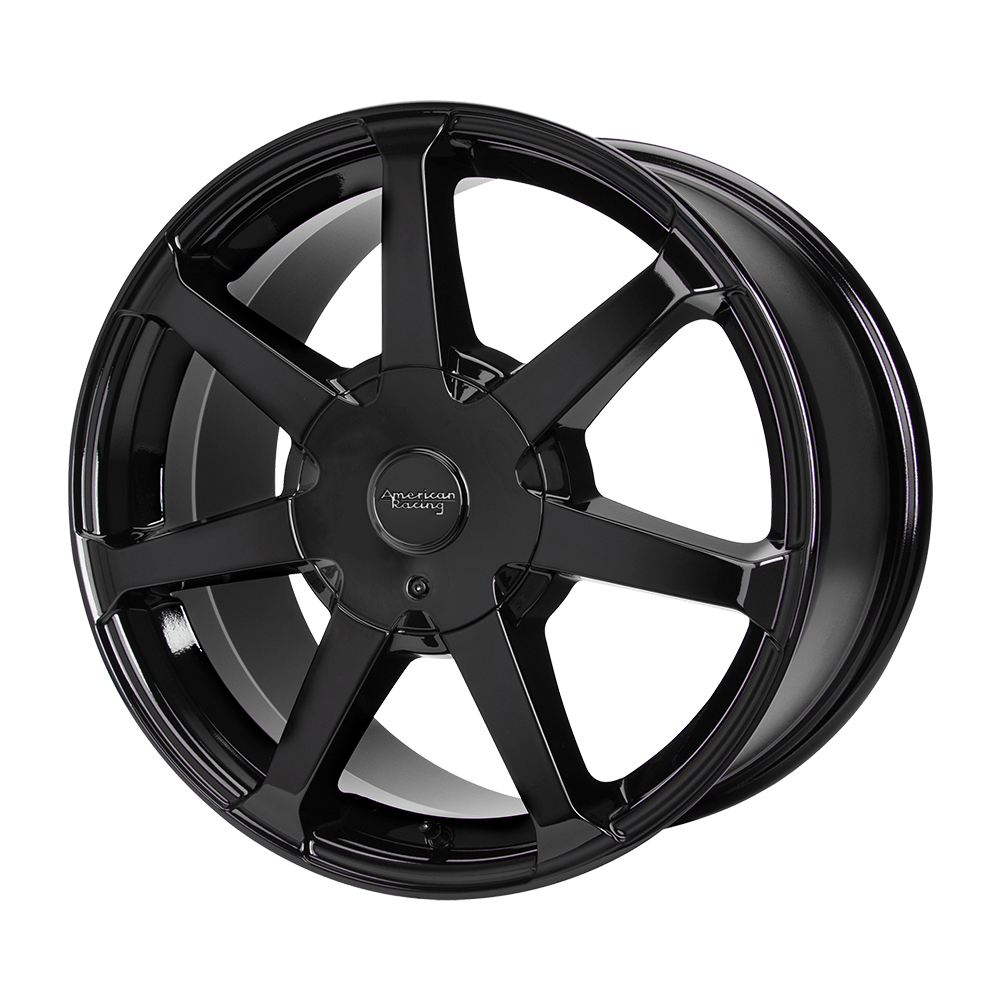 American Racing AR930 16X7 5X112/120 GLOSS BLACK 40MM