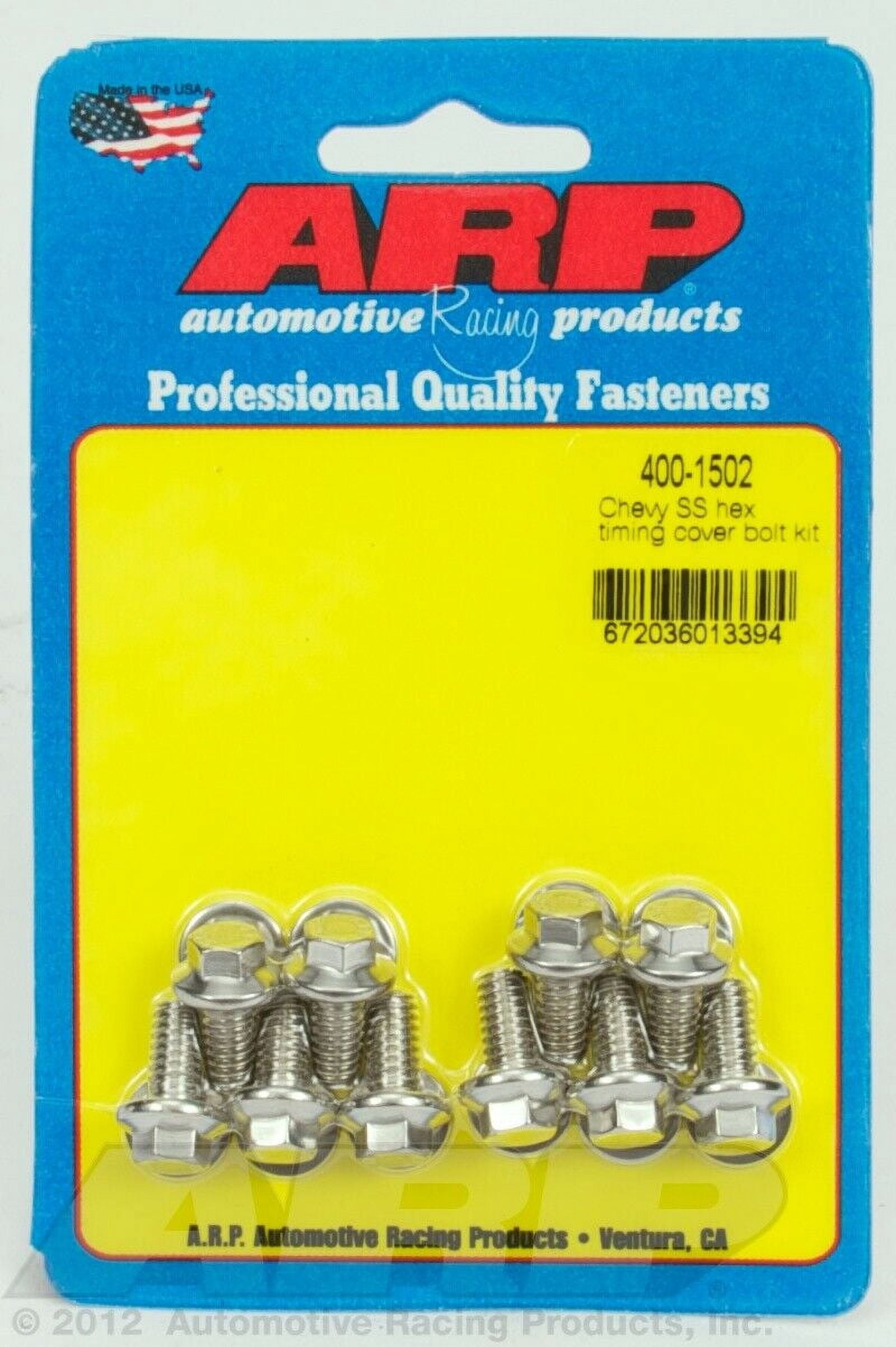 Timing Cover Bolt Kit