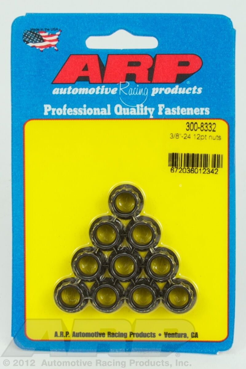 Nuts 3/8-24 12PT  PK/10