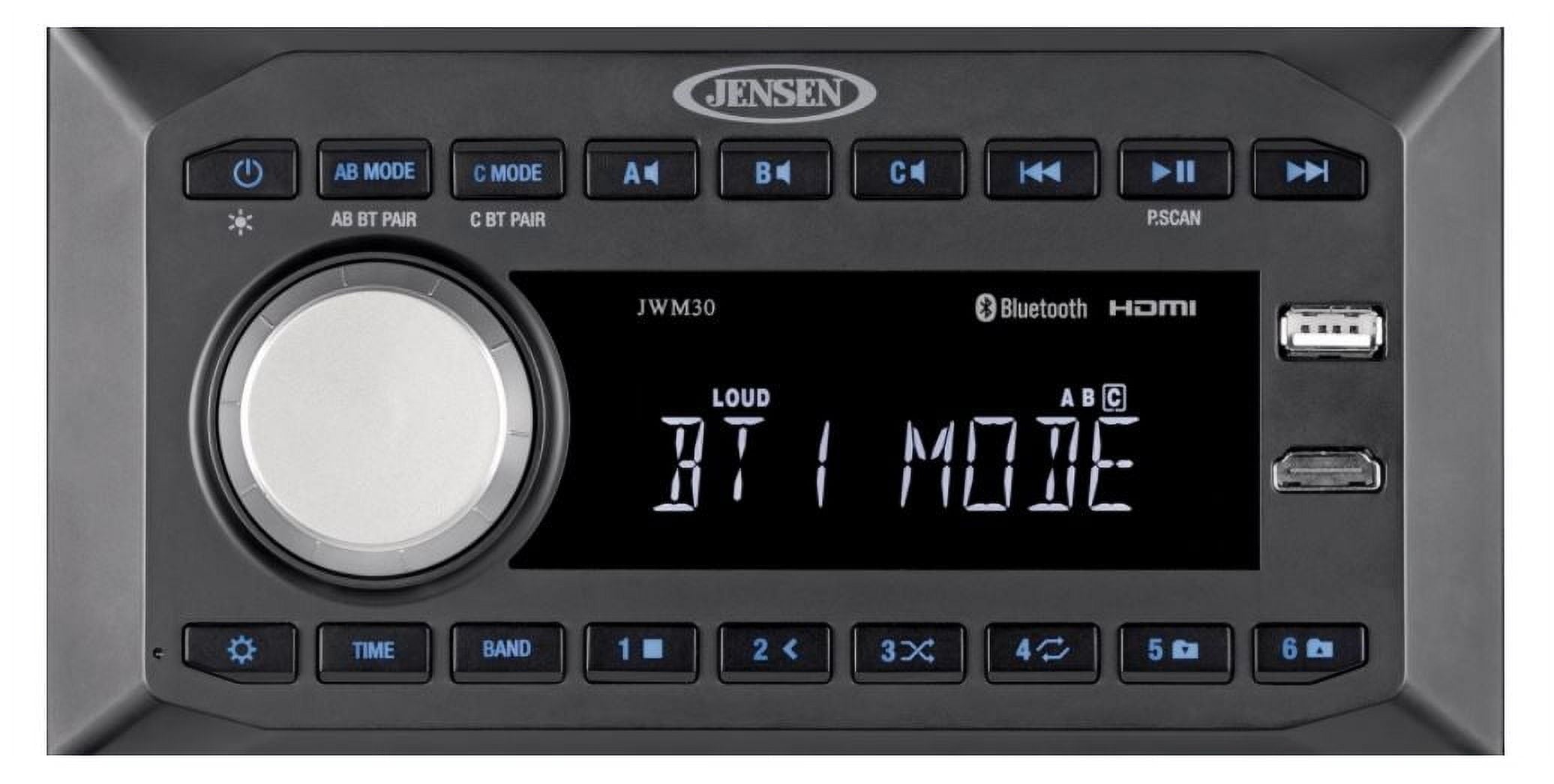 Am/Fm/USB/Dual Bluetooth/Front Hdmi