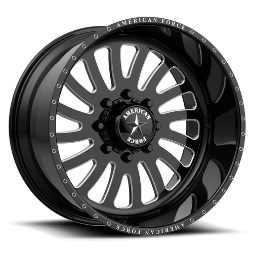American Force OCTANE 24X14 6X135 -73 BLACK R