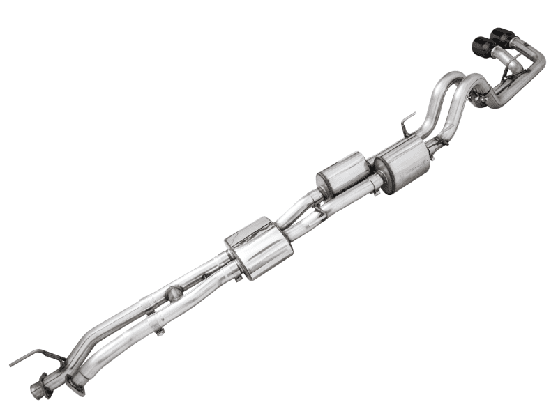 Awe 0FG Exhaust with Bashguard for