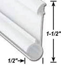 Awn. Rail P.wht 16' Ea