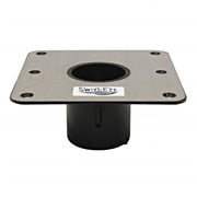 Attwood 238333-1 238 Series Socket Base - Stainless Steel, 7" x 7" Square