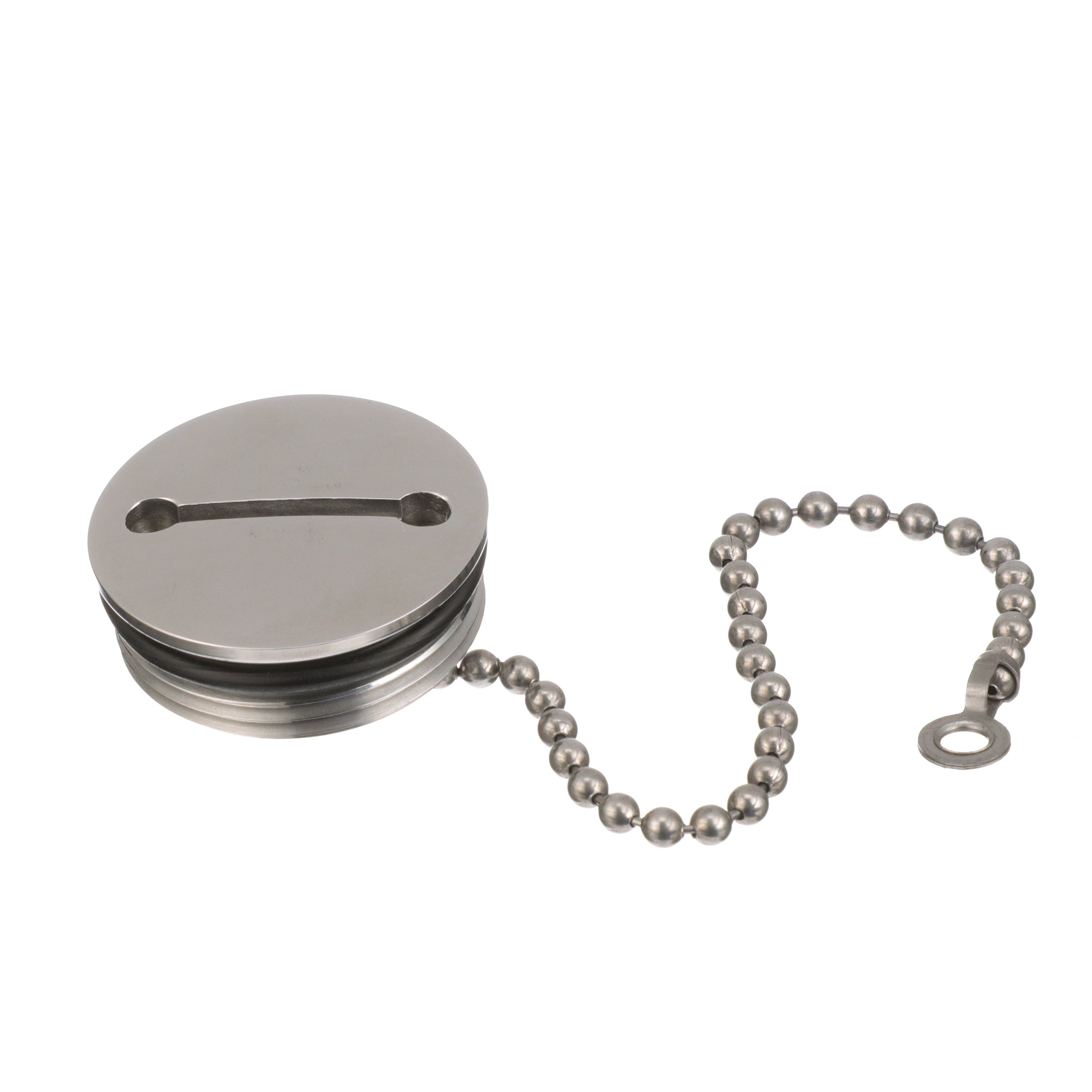 Attwood Deck Fill Replacement Cap, Stainless Steel