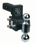 Tow & Stow 2 Ball Mount -2", Drop - 3", Rise - 3/12" - Black