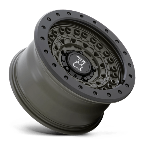 Black Rhino Hard Alloys BARRICADE 18X9 6X120 67 OD-GRN-BLK +10
