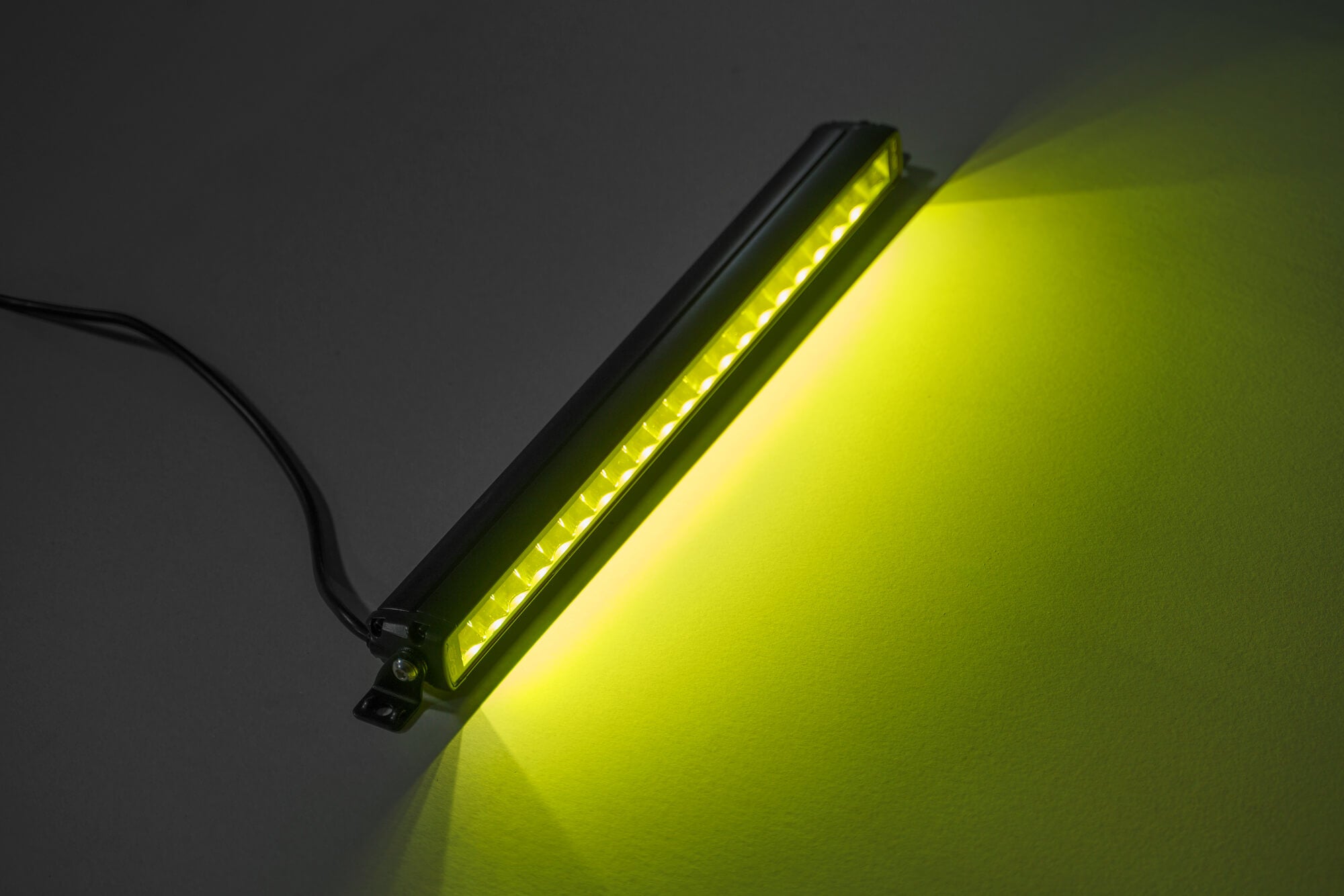 20-Inch Elite Series Amber LED Light Bar Single Row