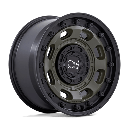 Black Rhino Hard Alloys ATLAS 17X8 5X4.5/120 74 +38 OD-GRN-BLK