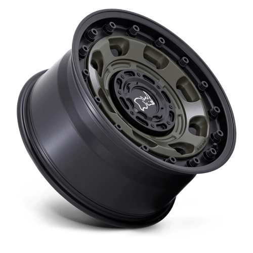 Black Rhino Hard Alloys ATLAS 17X8 5X4.5/120 74 +38 OD-GRN-BLK