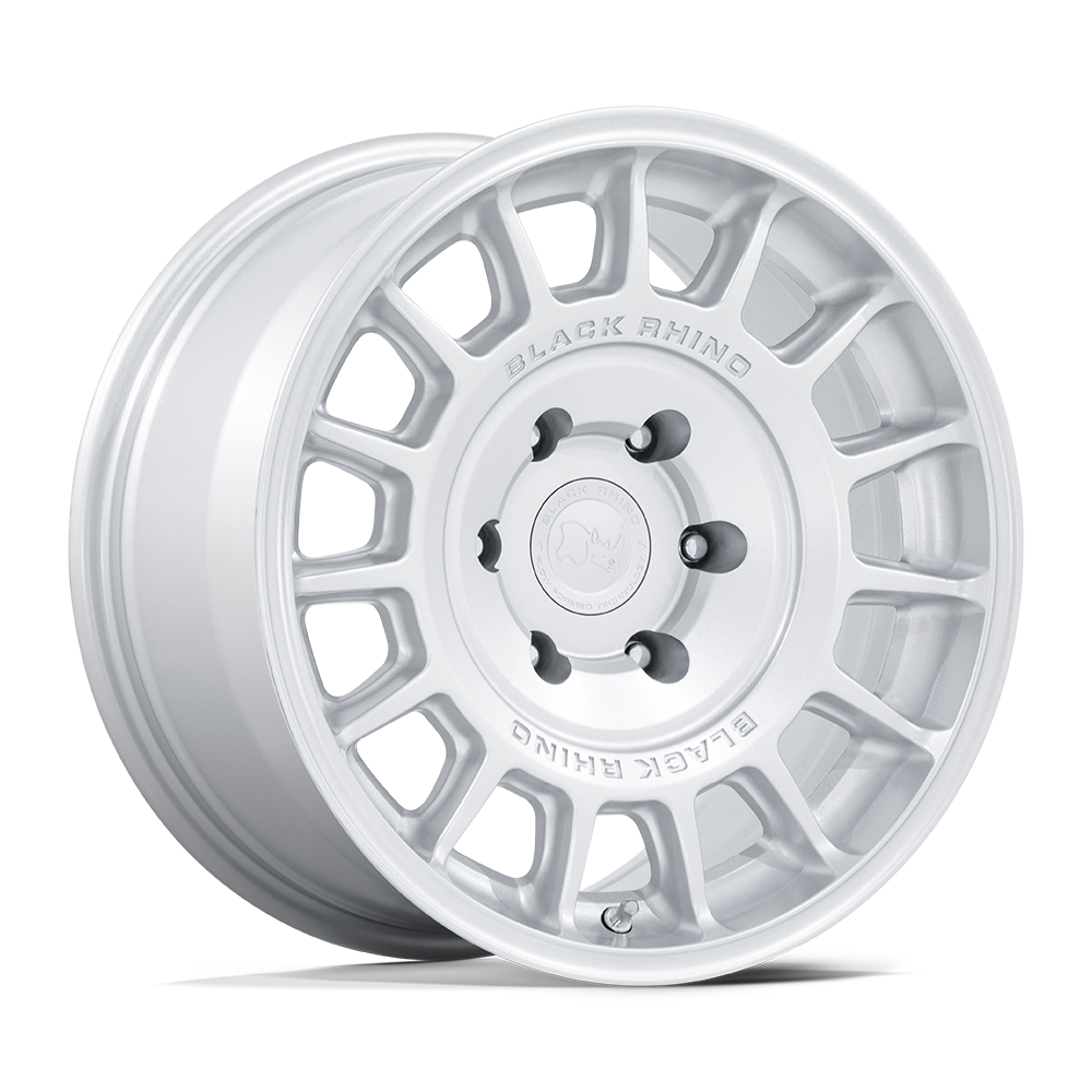 Black Rhino Hard Alloys VOLL 17X8.5 5X5 71 +25 H-SLV