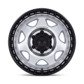 Black Rhino Hard Alloys VOYAGER 17X8.5 6X4.5 66 +0 SLV-MCH-BLK