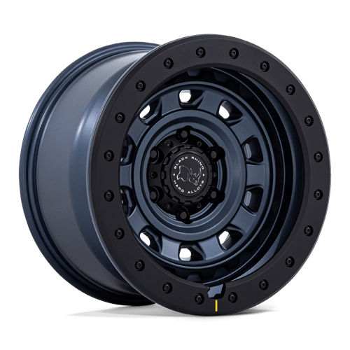 Black Rhino Hard Alloys XPLORER 17X9 5X5 71.5 +1 MET-BLUE BLK