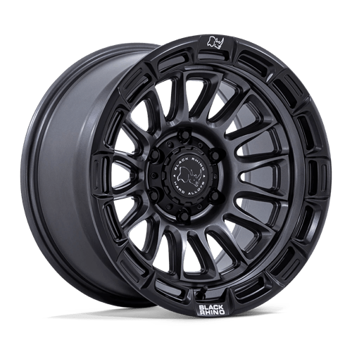 Black Rhino Hard Alloys RIVAL 17X9 5X5 71 +1 M-GNMTL M-BLK