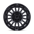 Black Rhino Hard Alloys RIVAL 17X8.5 5X4.5 72 +25 M-GNMTL M-BLK