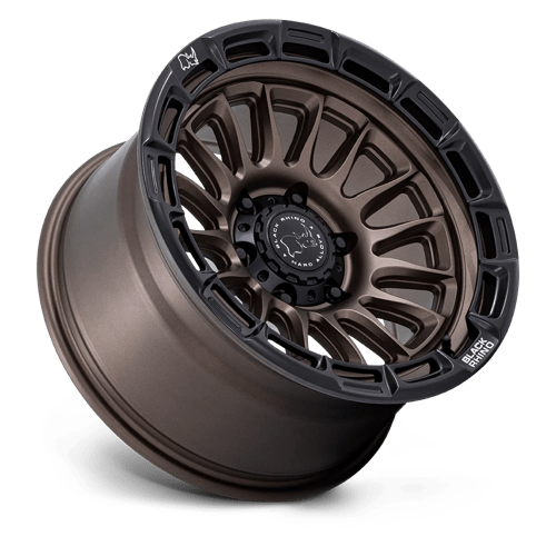 Black Rhino Hard Alloys RIVAL 17X8.5 5X4.5 72 +25 B-BRNZ M-BLK