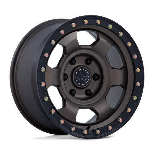 Black Rhino Hard Alloys TROOPER 17X8.5 5X4.5 72 +25 B-BRNZ M-BLK