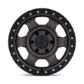 Black Rhino Hard Alloys TROOPER 17X8.5 5X130 71.6 +25 B-BNZ MBLK