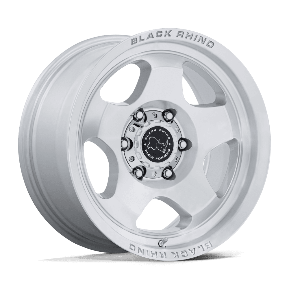 Black Rhino Hard Alloys SOL 17X8 5X130 71 +30 G-SLV MCH-FC
