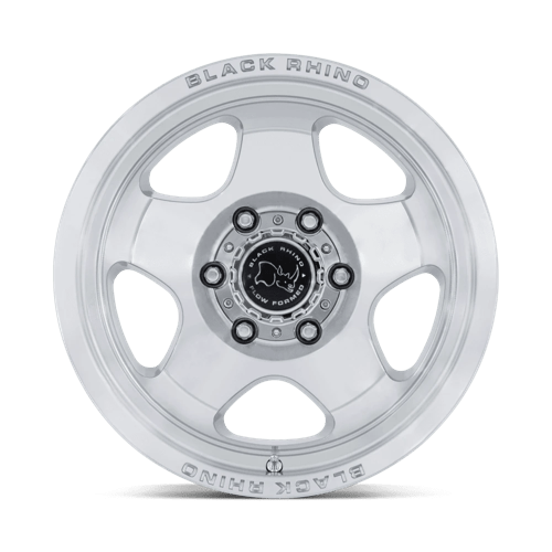 Black Rhino Hard Alloys SOL 17X8 6X5.5 106 +20 G-SLV MCH-FC