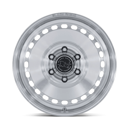 Black Rhino Hard Alloys BASIN 17X8.5 5X5 71 +25 G-SLV-MCH
