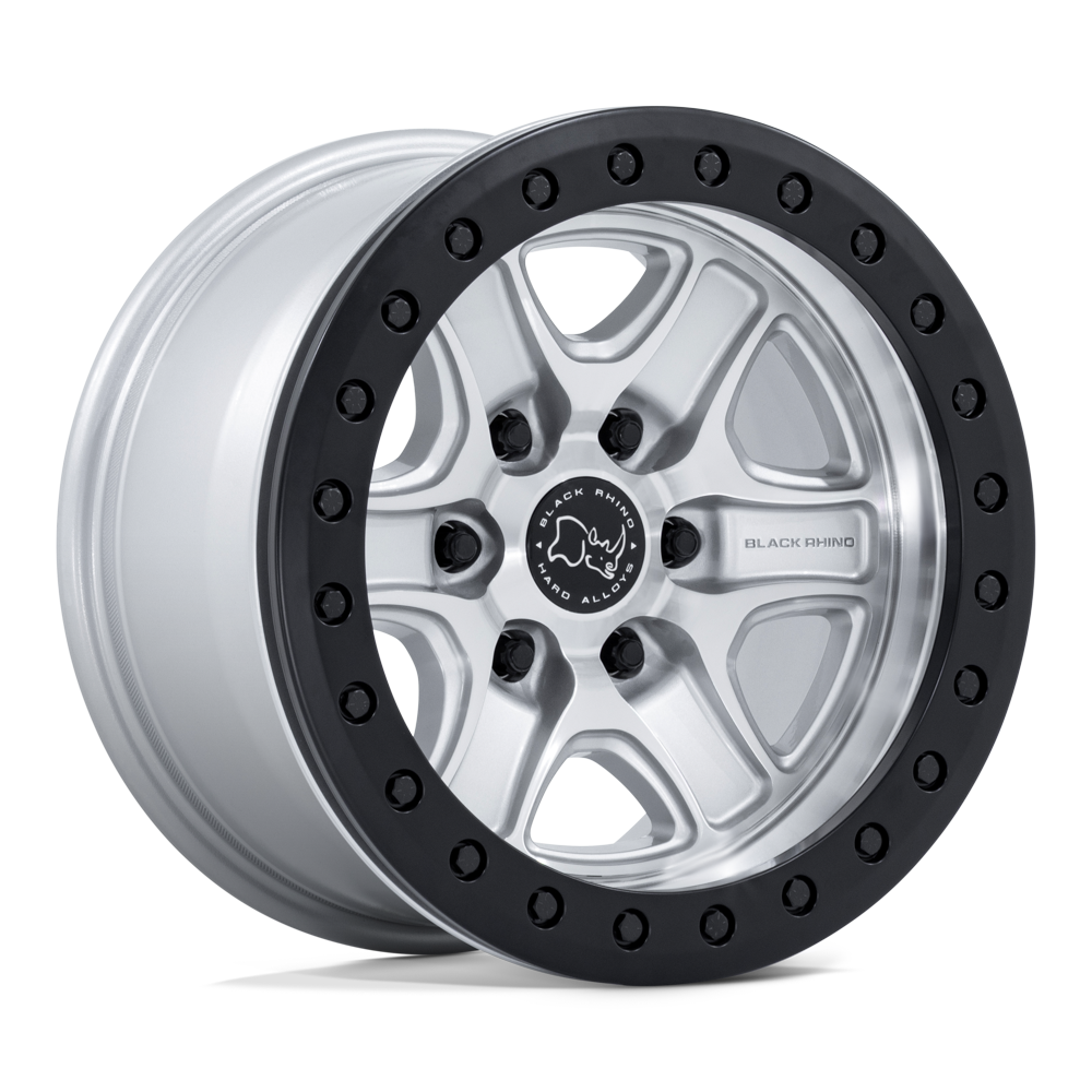 Black Rhino Hard Alloys ECHO TRAIL LOCK 17X8.5 6X135 +0 SLV-MCH