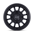Black Rhino Hard Alloys - UTV RAPID UTV 15X7 4X137 110 +10 M-BLK