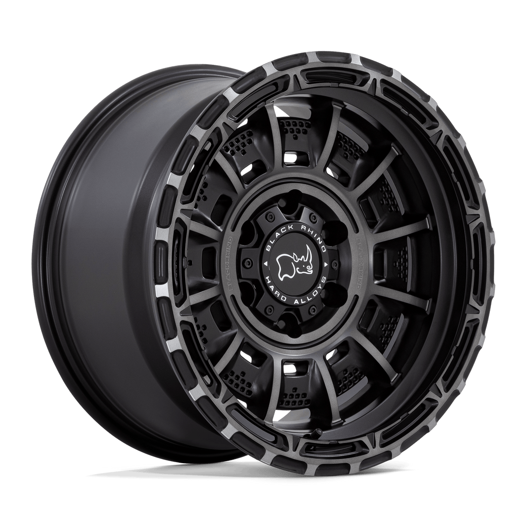 Black Rhino Hard Alloys LEGION 17X9 5X5.0 71 M-BLK GY-TN -12