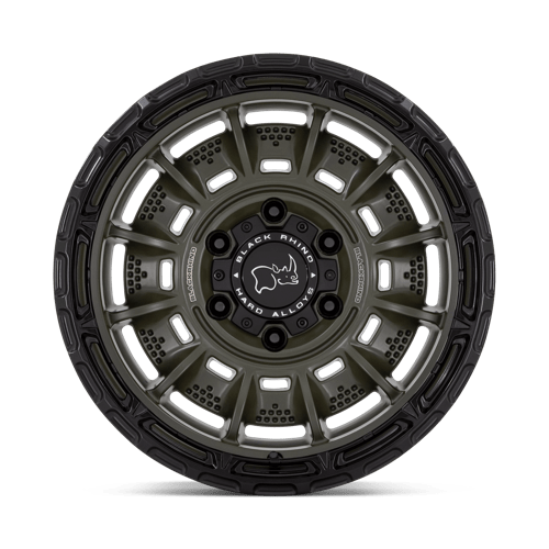 Black Rhino Hard Alloys LEGION 17X9 5X5.0 71 OD-GRN-BLK -12