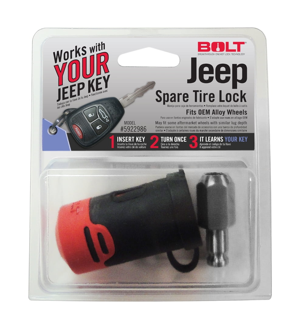 Jeep Spare Tire Lock Retl