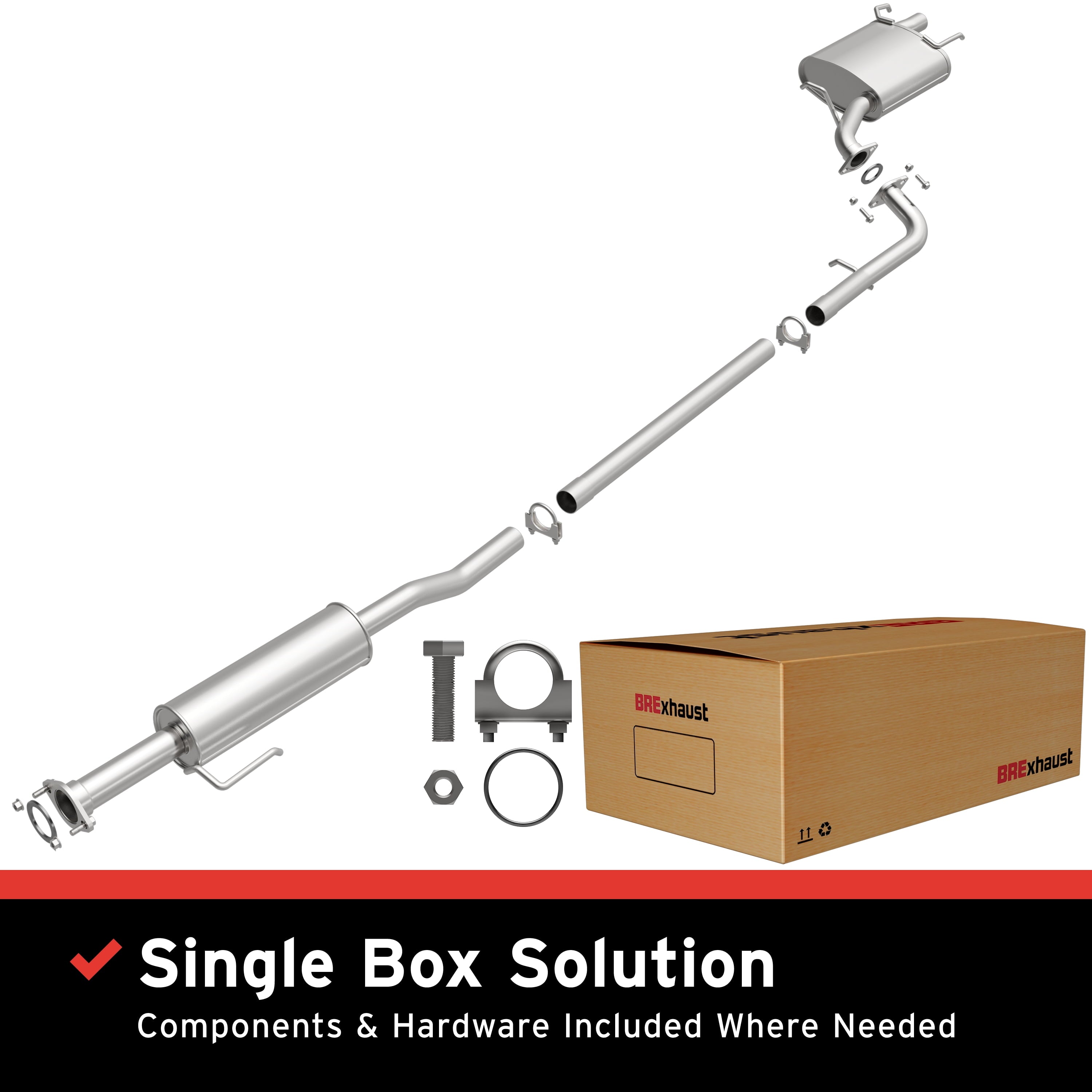 Exhaust Kit  07-11 Toyota Camry