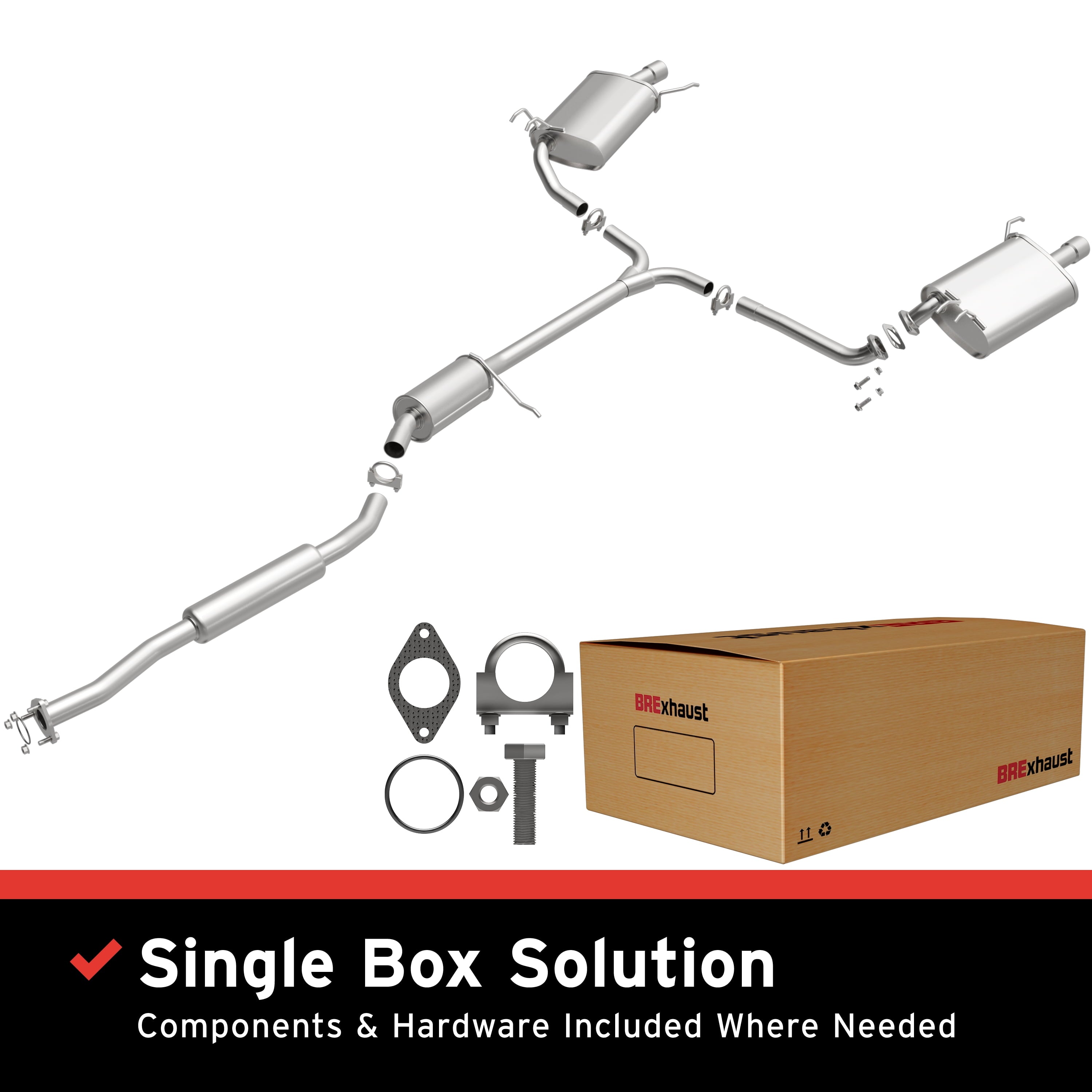 Exhaust Kit  04-08 Acura Tsx 2.4L