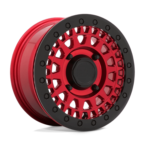 Black Rhino Hard Alloys - UTV PARKER UTV BL 14X7 4X156 +36 132 C-RED