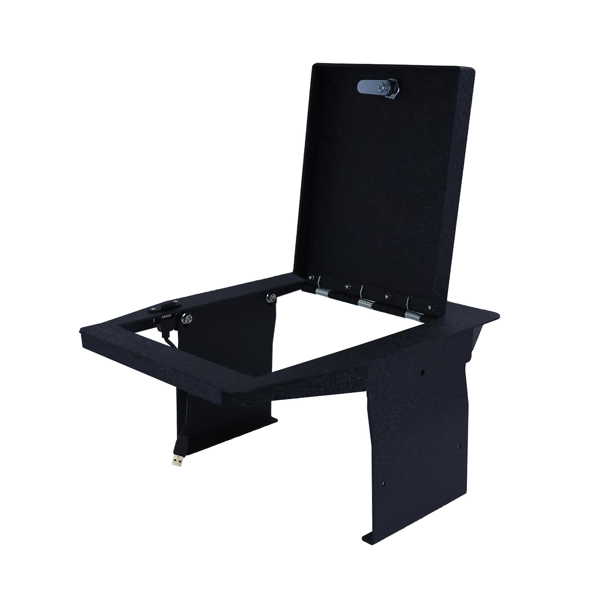 Blk Center Console Safe