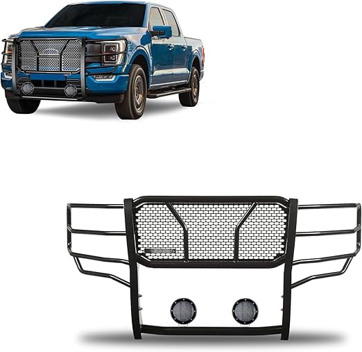 Blk Rugged HD Grille Guard Kit