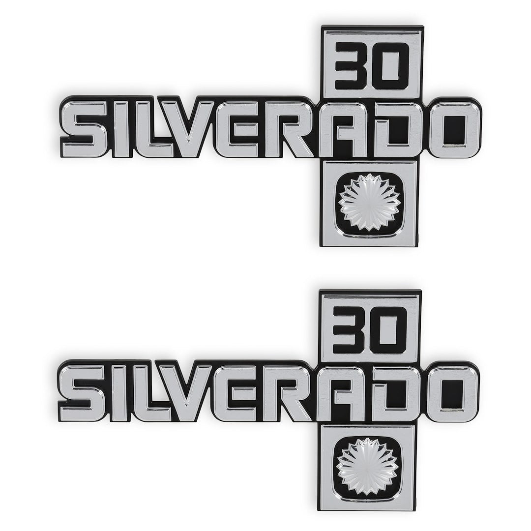 1981-88 C/K Silverado 30 Fndr Emble
