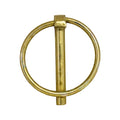 Linch Pin 1/4IN Yellow Zn Bulk