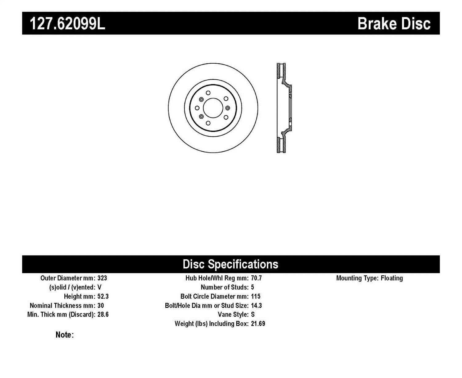 Slotted & Drilled Rotor