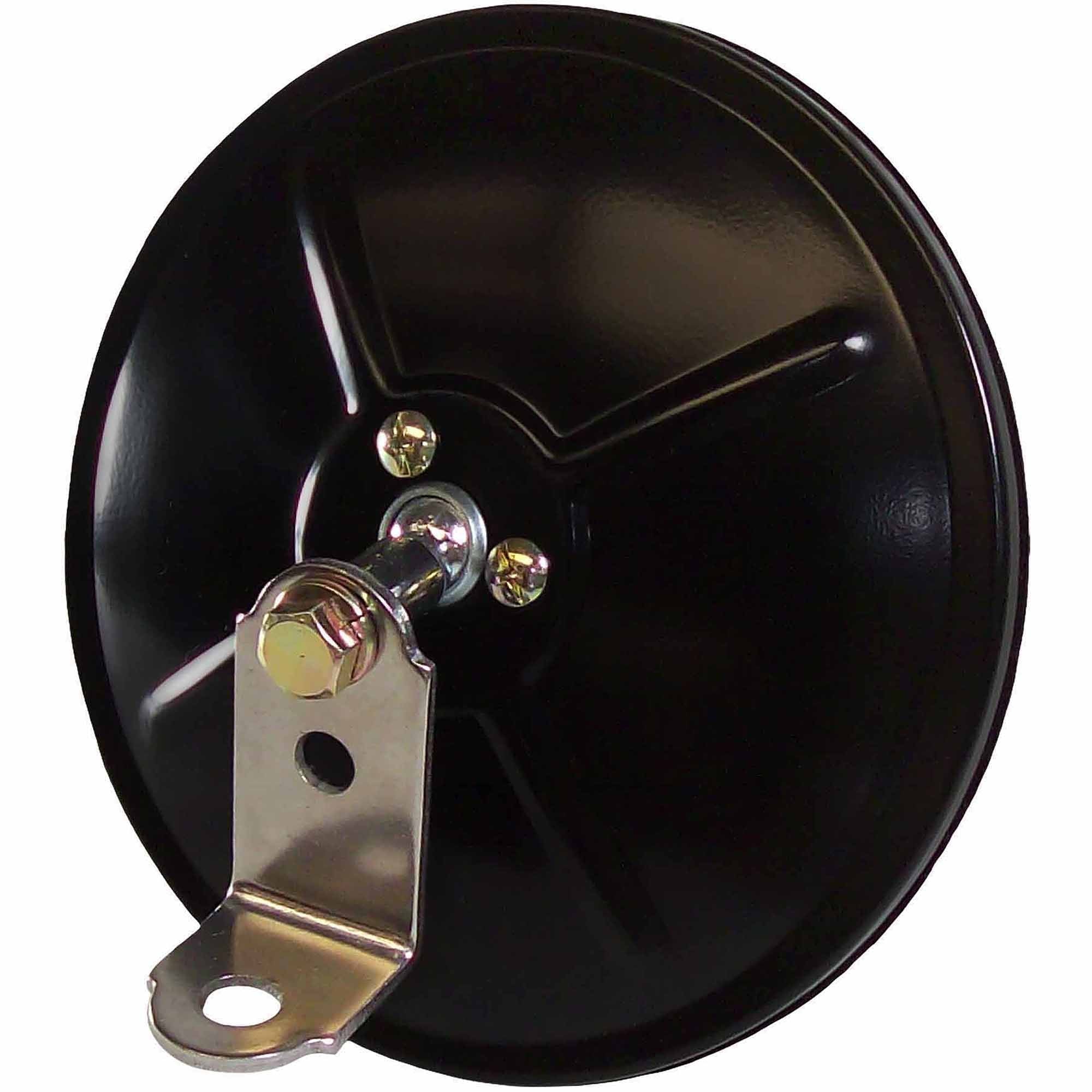 6' Blk Rnd Convex