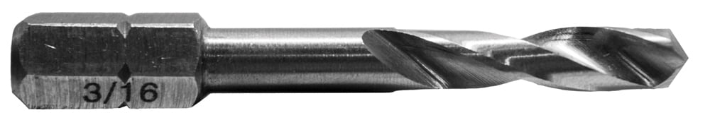 3/16' Stubby Hex Drill CD - Case Pa