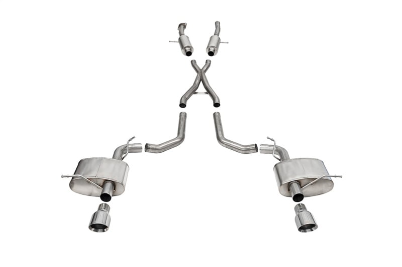 2.75' Dual Rear Exit Cat-Back Exhau