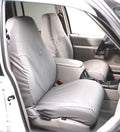 Covercraft Front Row Custom Fit Seat Cover Polycotton (Charcoal) For 2012 Jeep Wrangler Sport; 2011 Jeep Wrangler Unlimited Sahara