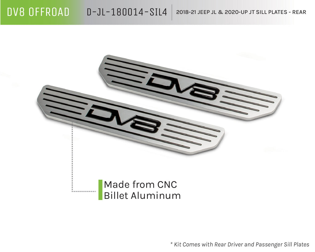 Jeep JL & JT Sill Plates Front