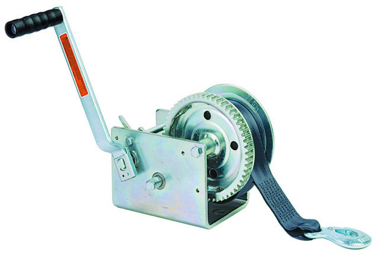 2500 LB Plated Winch W/25 FT Strap