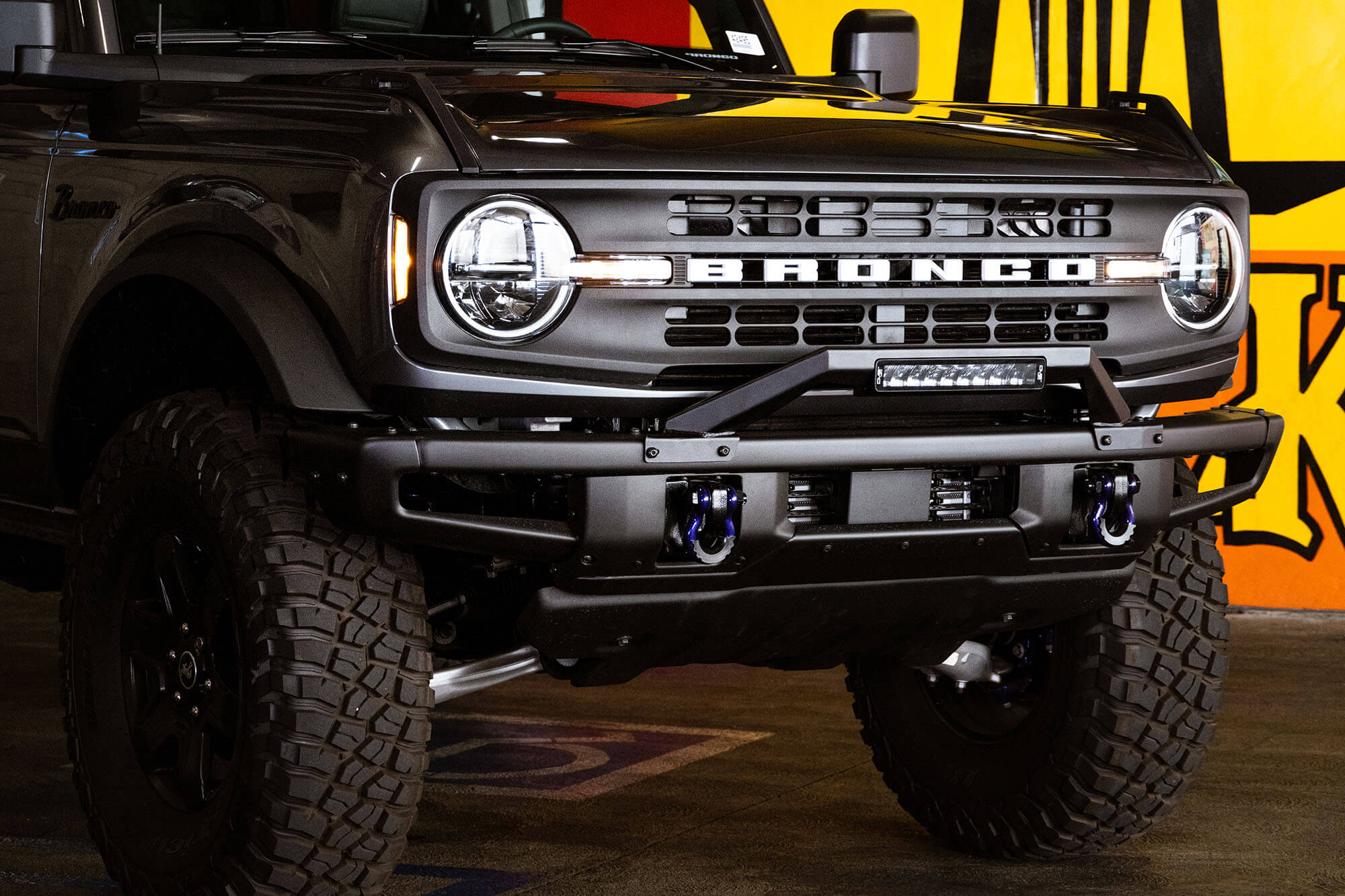 Ford Bronco Factory Modular Front Bumper Bull Bar