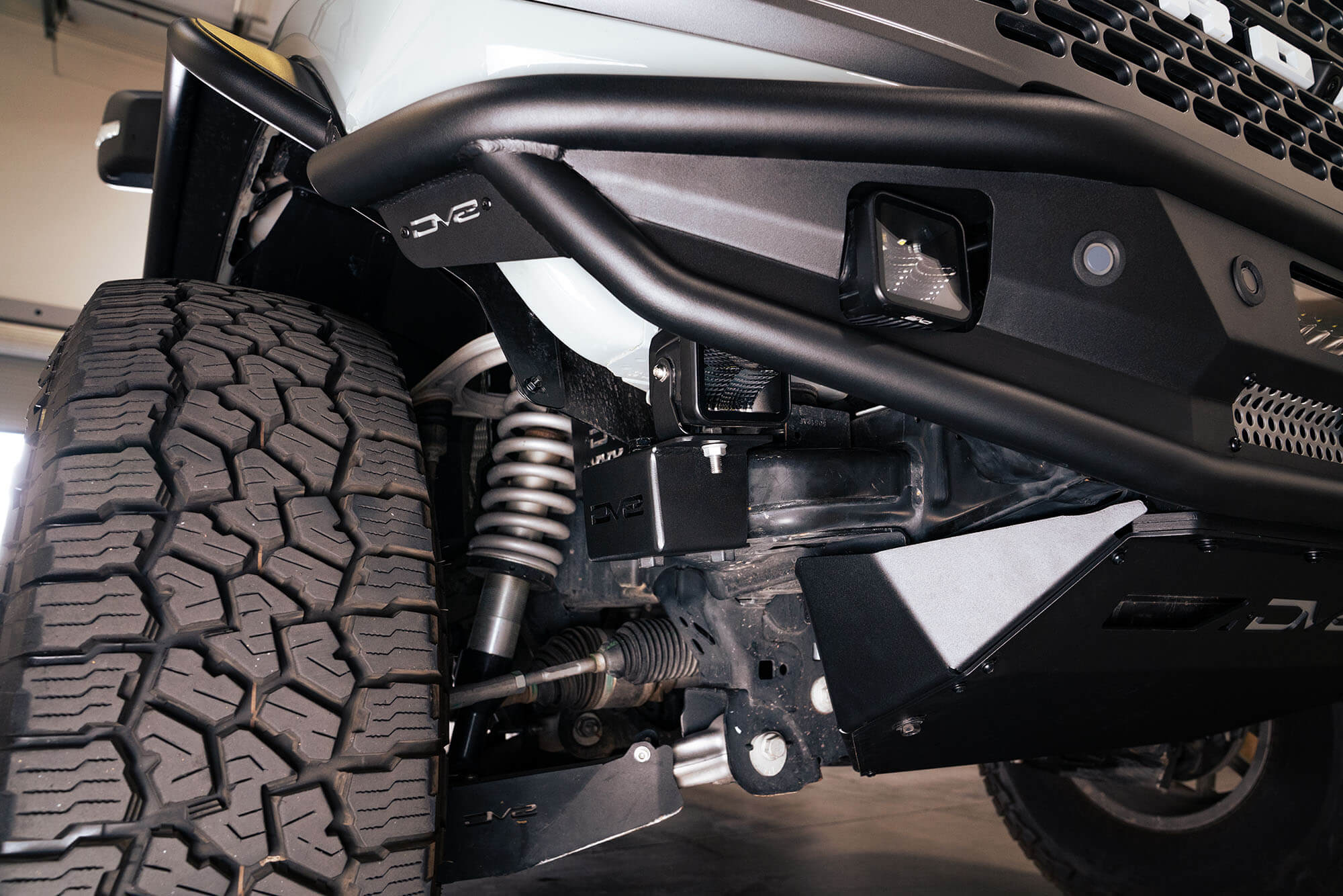 Ford Bronco Crash Bar Caps with Accessory Mount